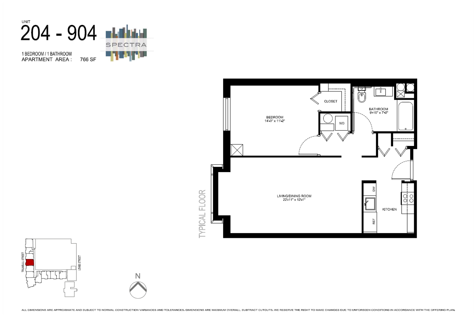 Hartford Apartment: 100 Trumbull St, 41 Lewis St, 25-27 Lewis St, 31-33 Lewis St
