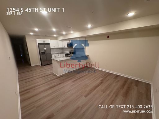 2 Bedroom Apartment – 1254 S 45TH ST, UNIT 1, PHILADELPHIA, PA 19104-4410