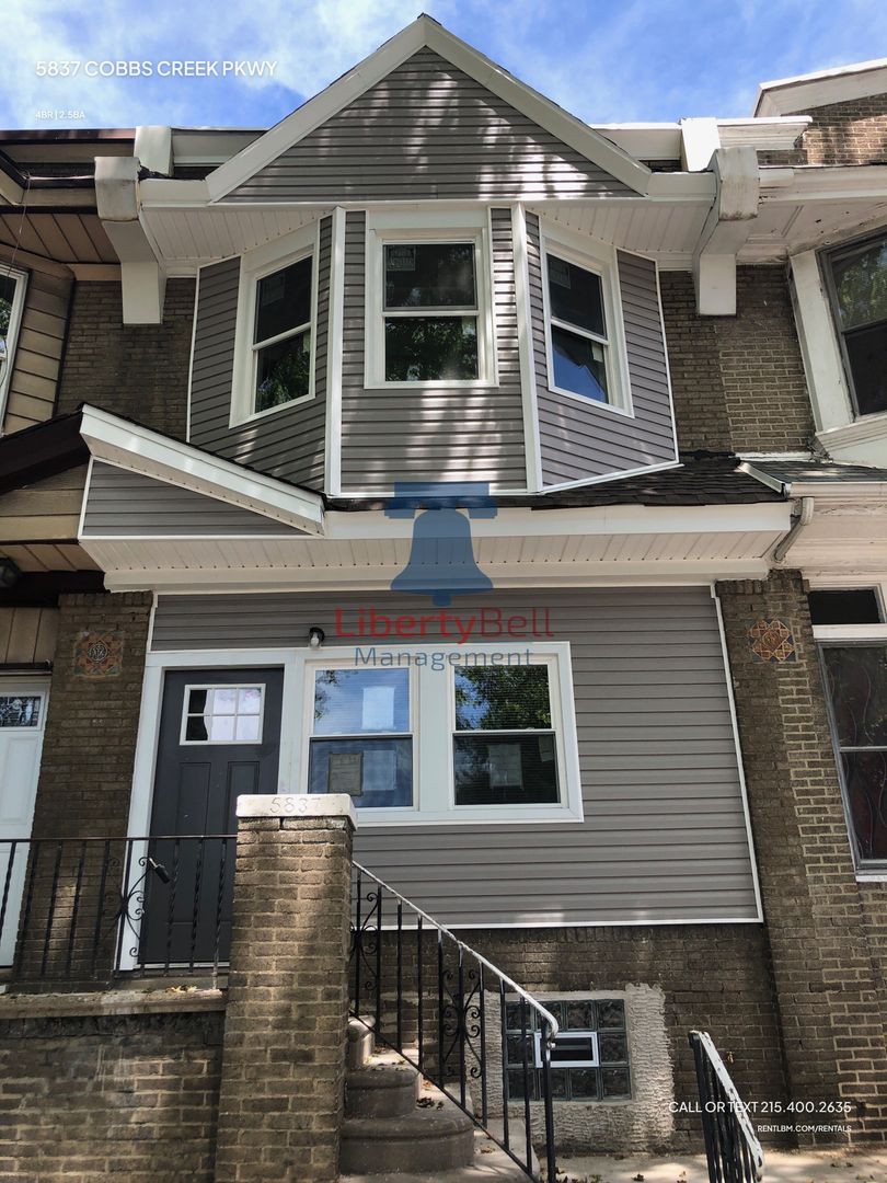 PHILADELPHIA House: 5837 COBBS CREEK PKWY