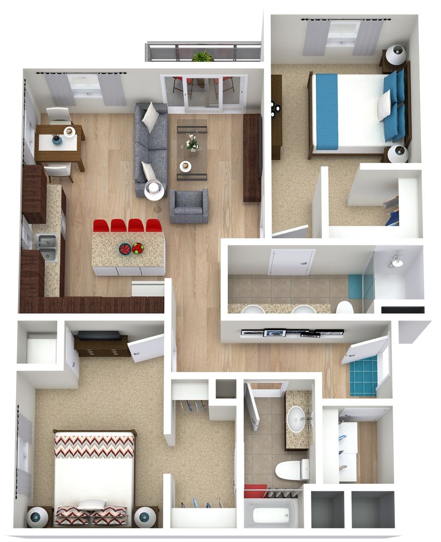 Bursville Apartment: 14545 Grand Avenue