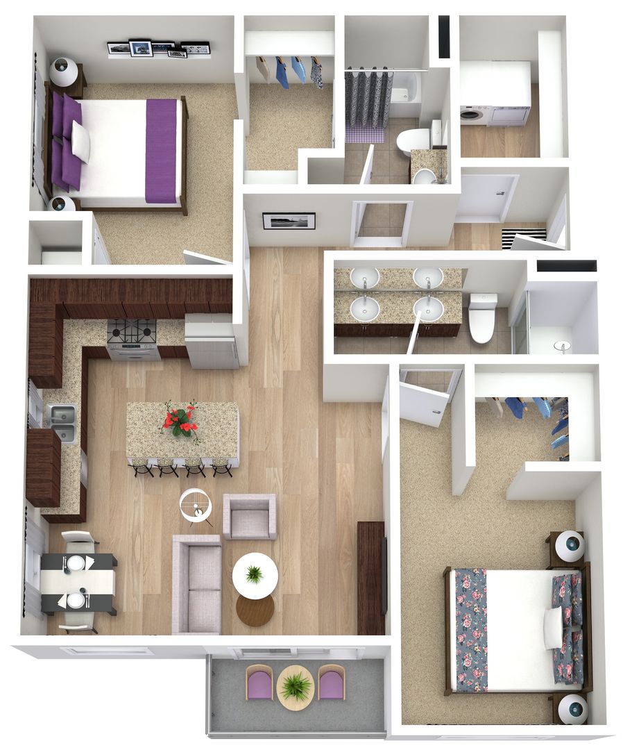 Bursville Apartment: 14545 Grand Avenue