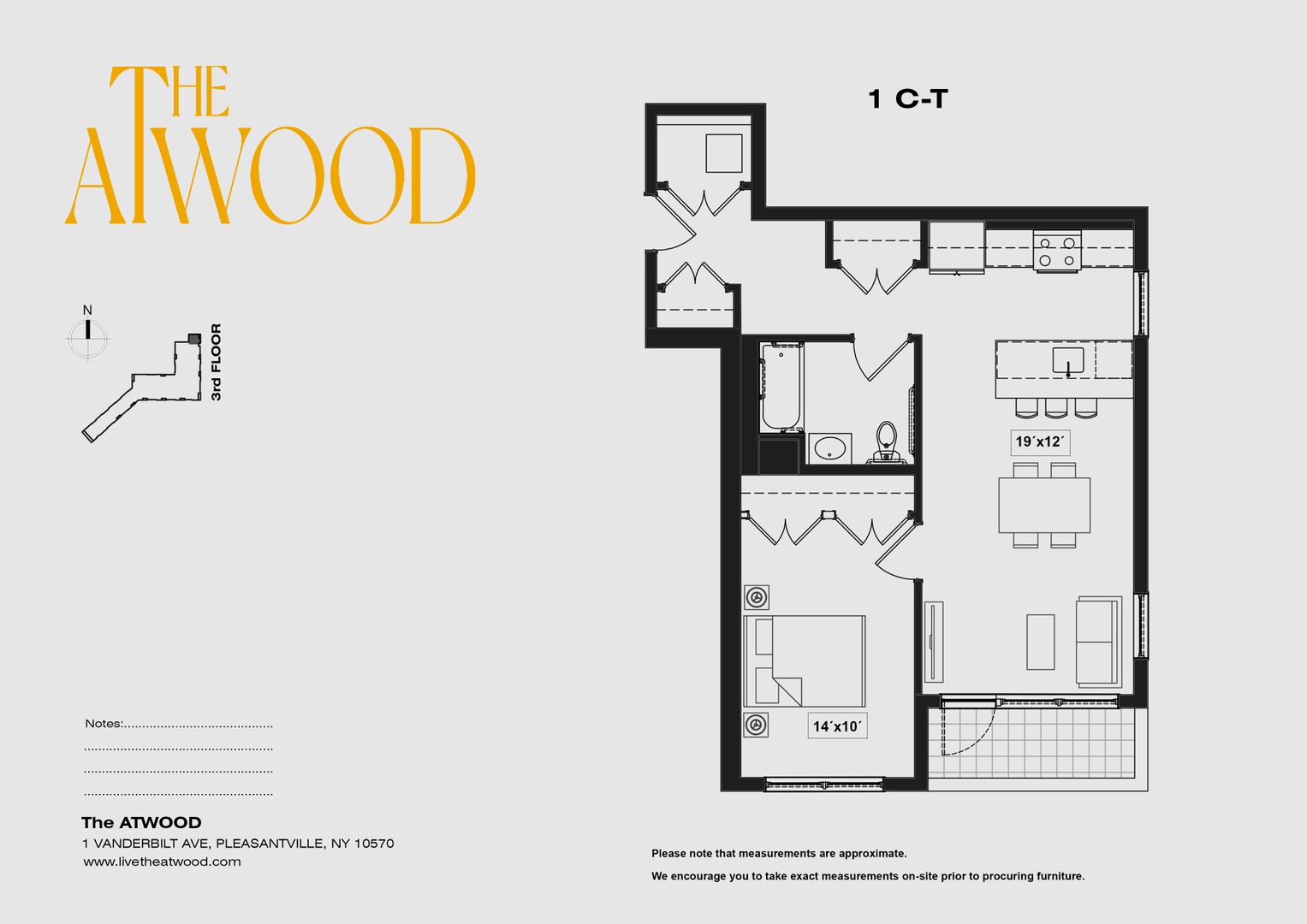 Pleasantville Apartment: 1 Vanderbilt Ave