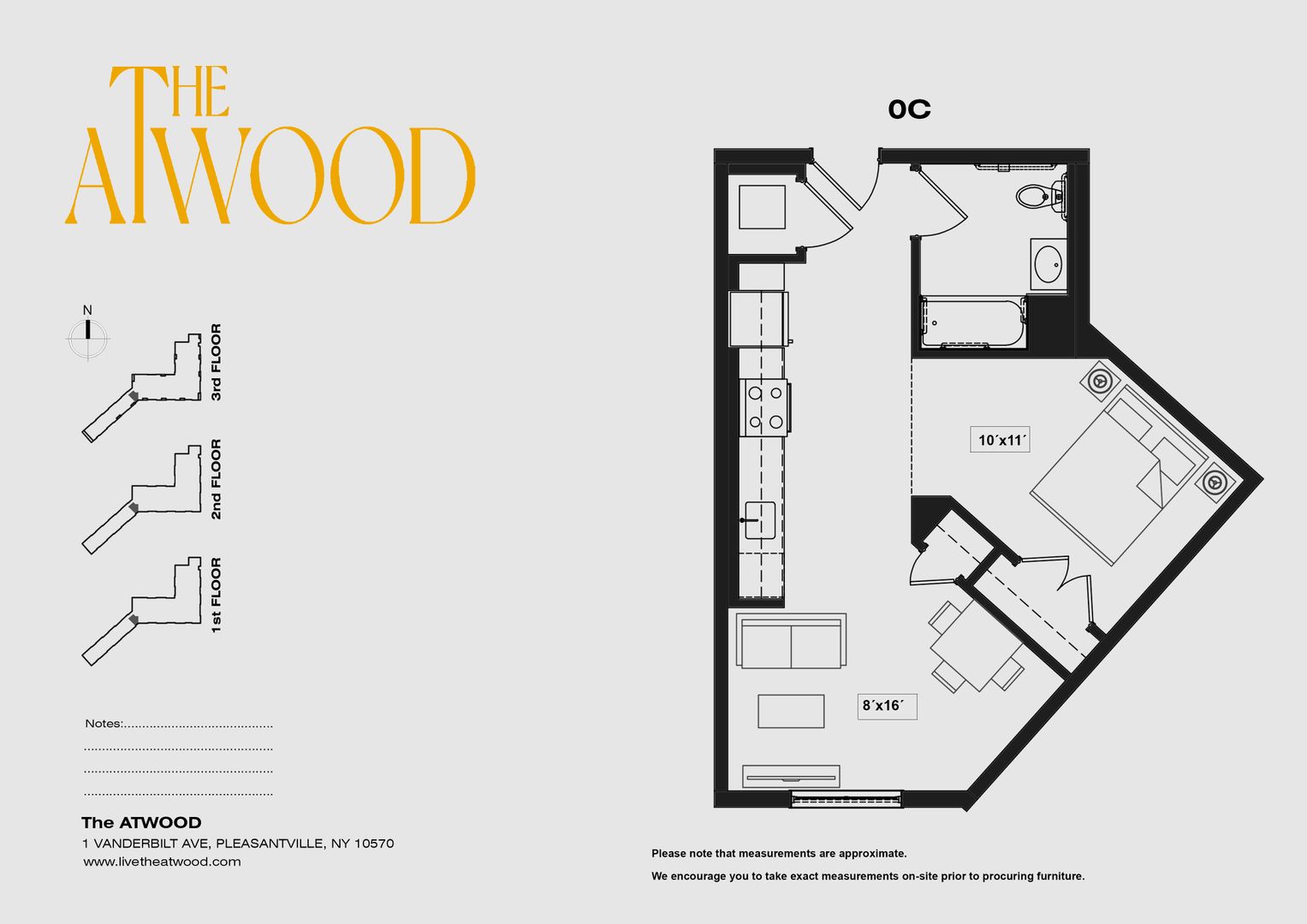 Pleasantville Apartment: 1 Vanderbilt Ave