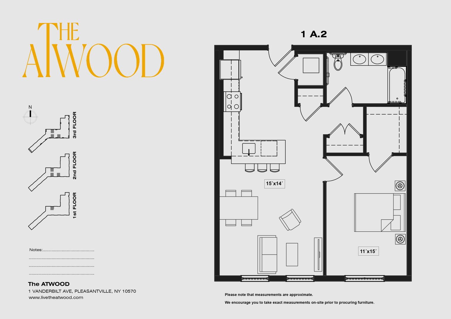 Pleasantville Apartment: 1 Vanderbilt Ave