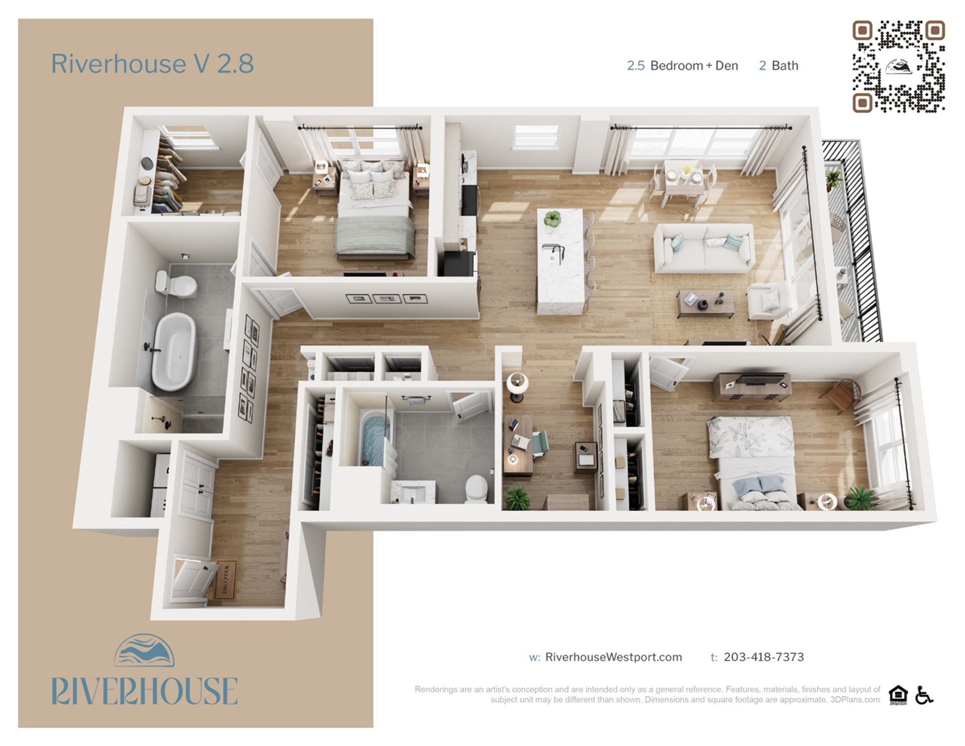 Westport Apartment: 85 Post Rd West