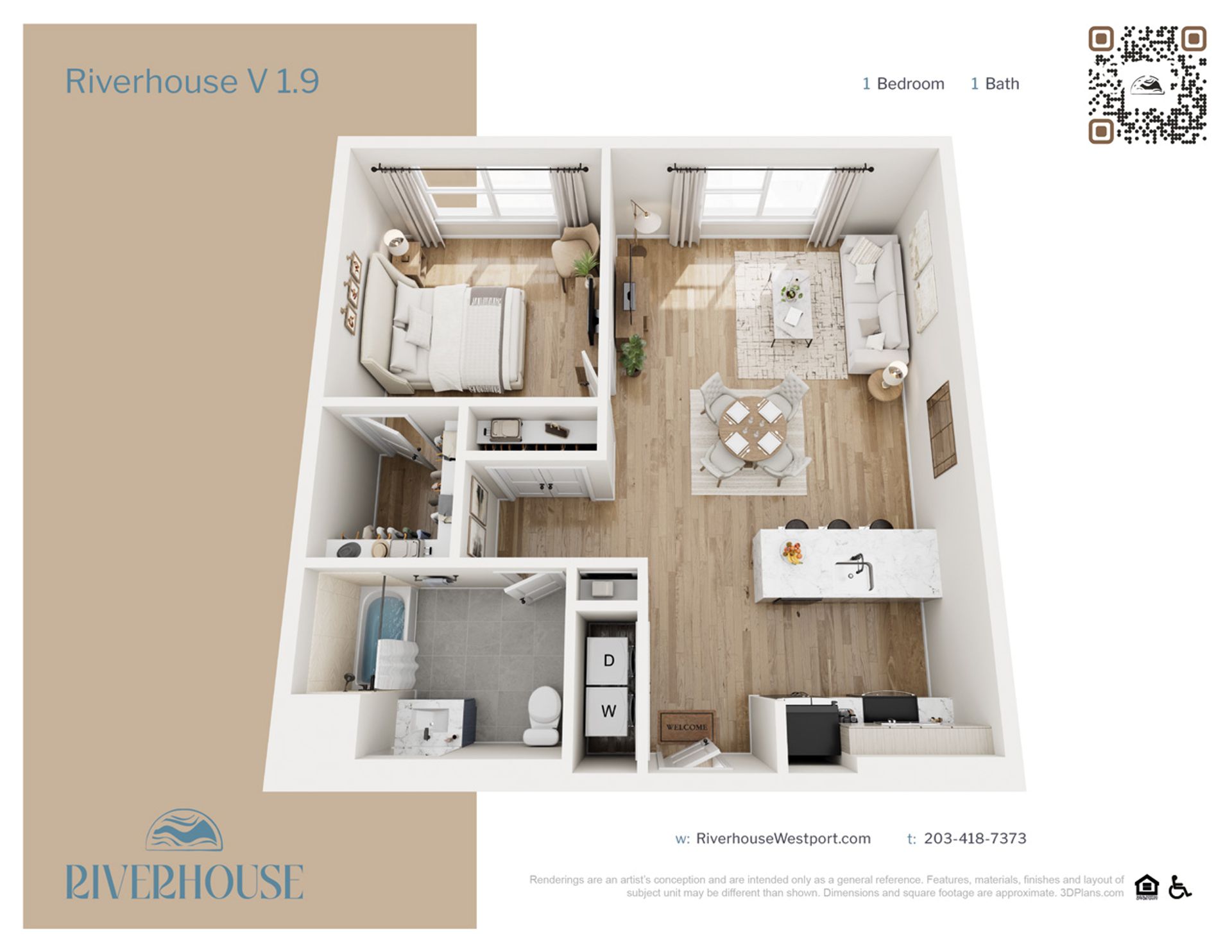 Westport Apartment: 85 Post Rd West