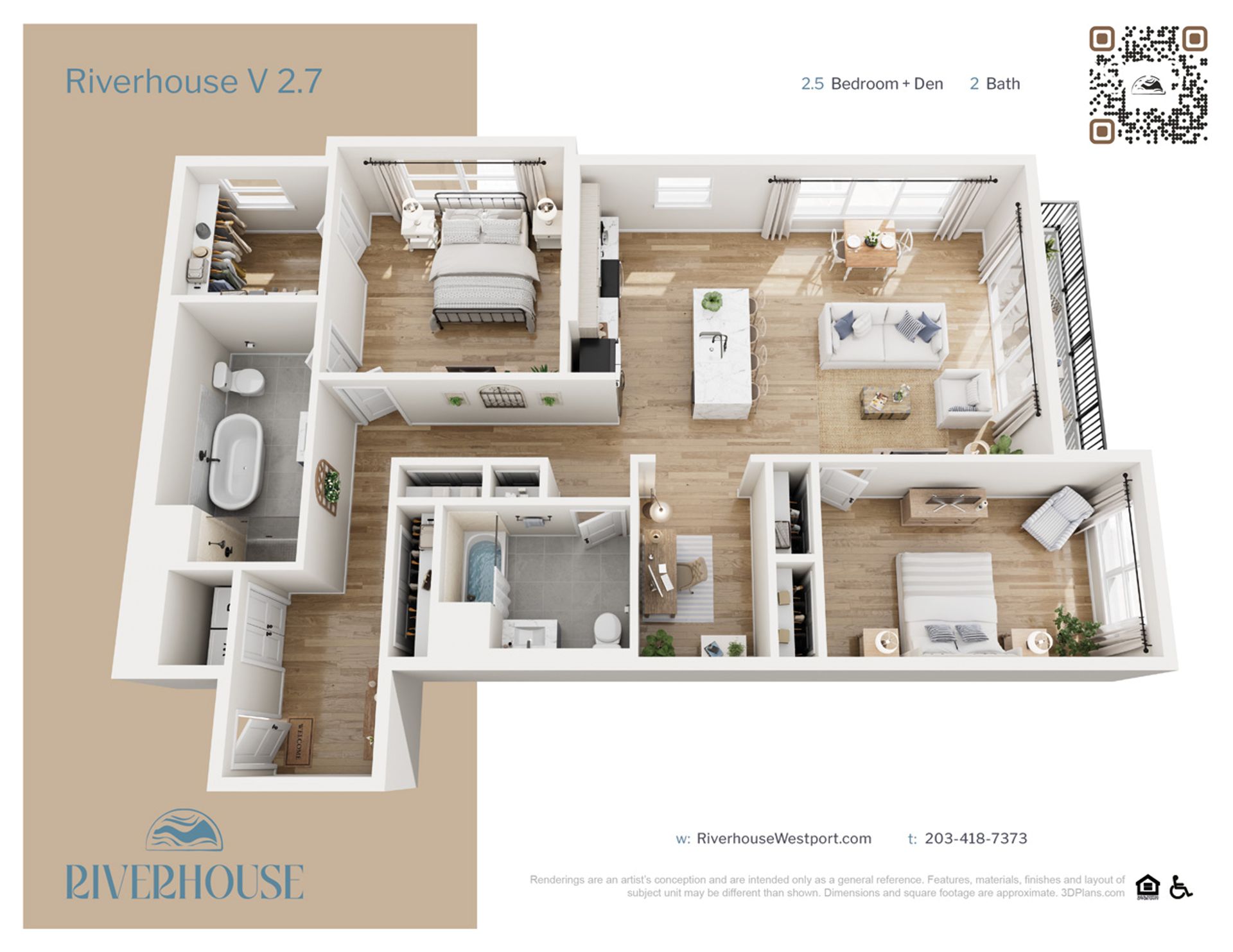 Westport Apartment: 85 Post Rd West