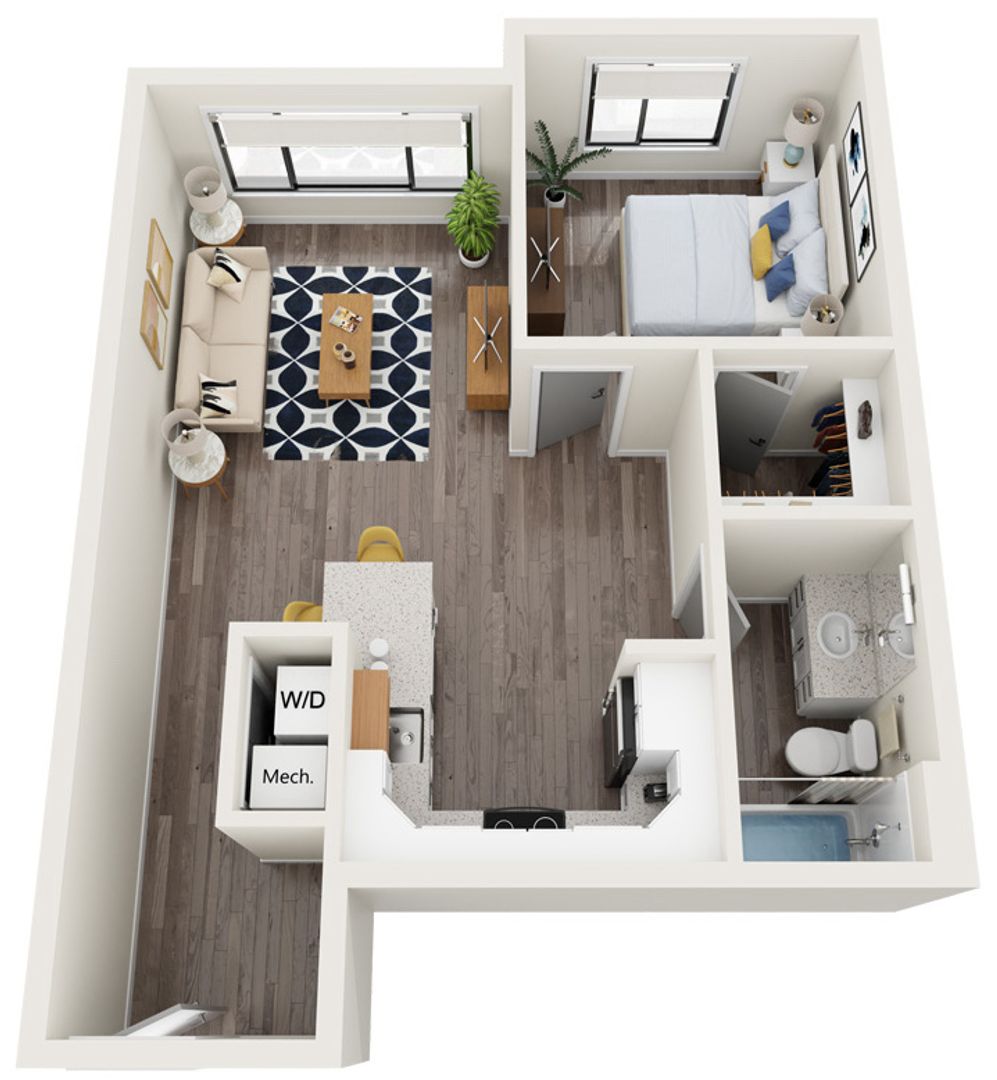 Kansas City Apartment: 222 W. 75th Street