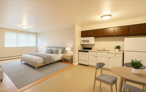 Bright & Spacious Studio in the Heart of Pleasant Avenue – photo 1