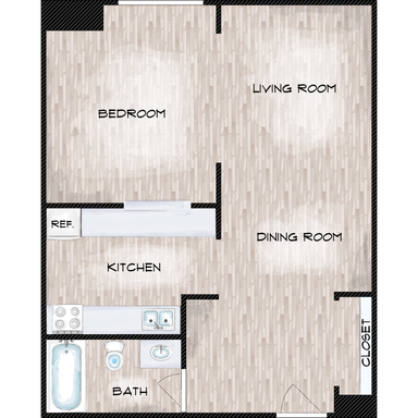 Deluxe Studio Apartment – photo 1