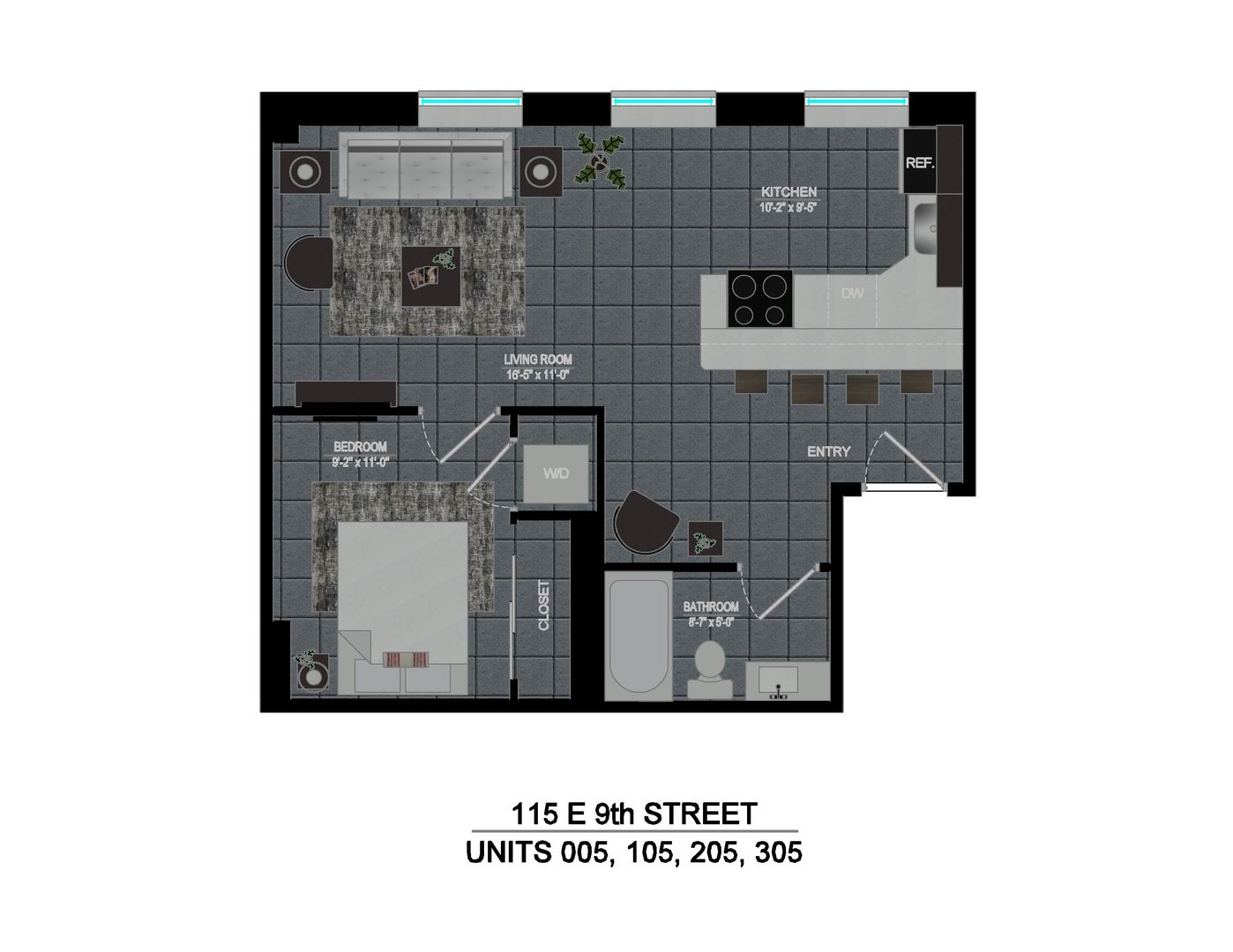 Homestead Apartment: 120 E 9th Ave