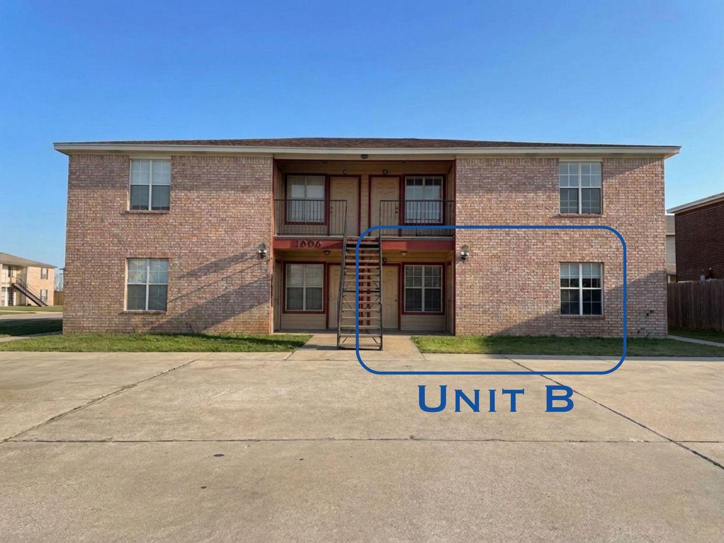 Killeen Apartment: 1606 Dugger Circle - Unit B