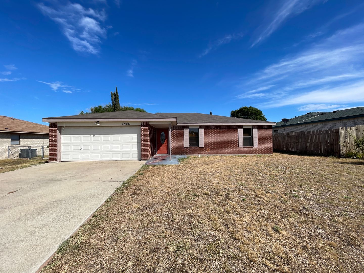 Killeen House: 2806 Derby Dr