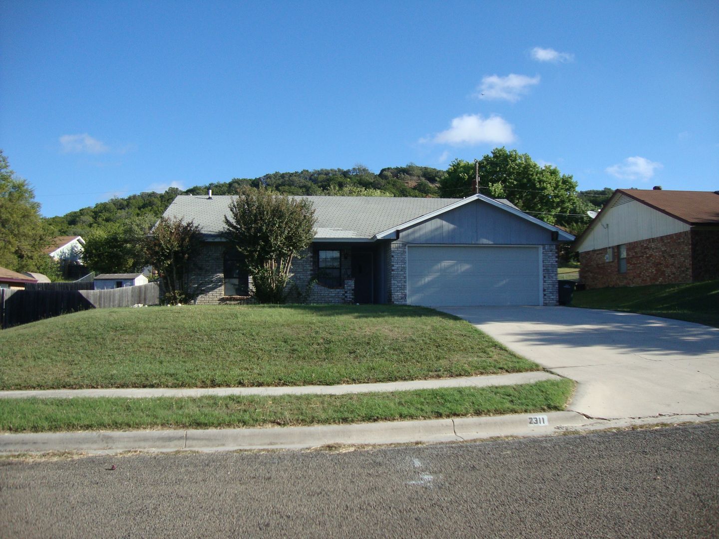 Copperas Cove House: 2311 Whitney Dr