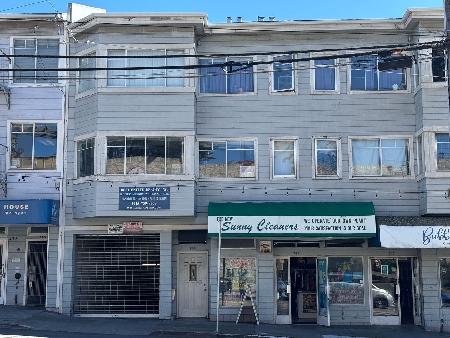 San Francisco Apartment: 743 - 749 Taraval St