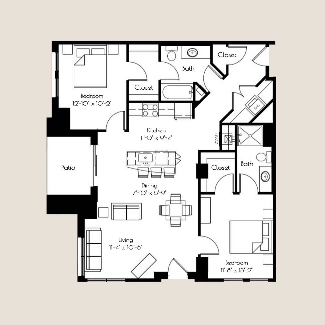Madison Apartment: 8310 Globe Dr