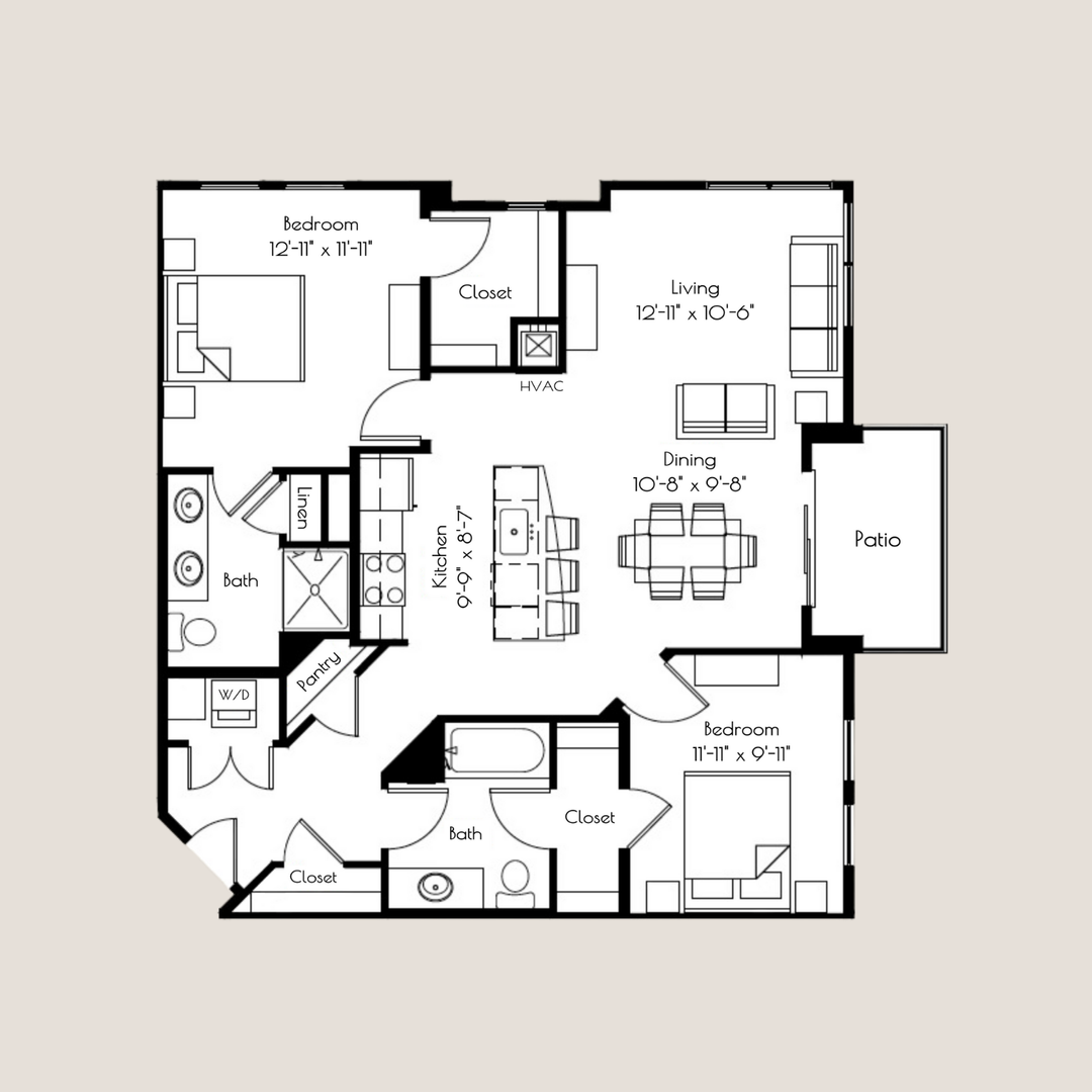 Madison Apartment: 8310 Globe Dr