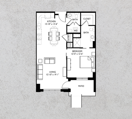 1 Bed / 1.5 Bath Apartment - Luxury Living Forged at Greenway Station – photo 1