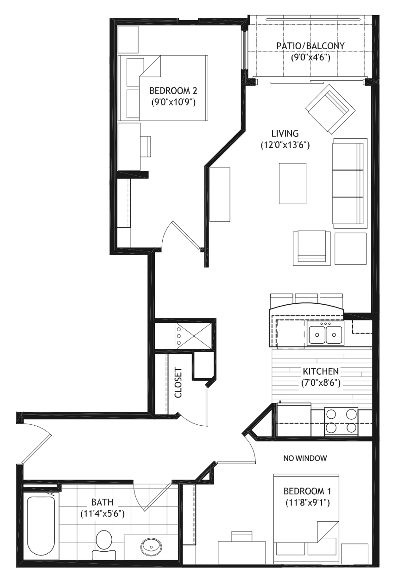 Madison Apartment: 1022 W. Johnson St