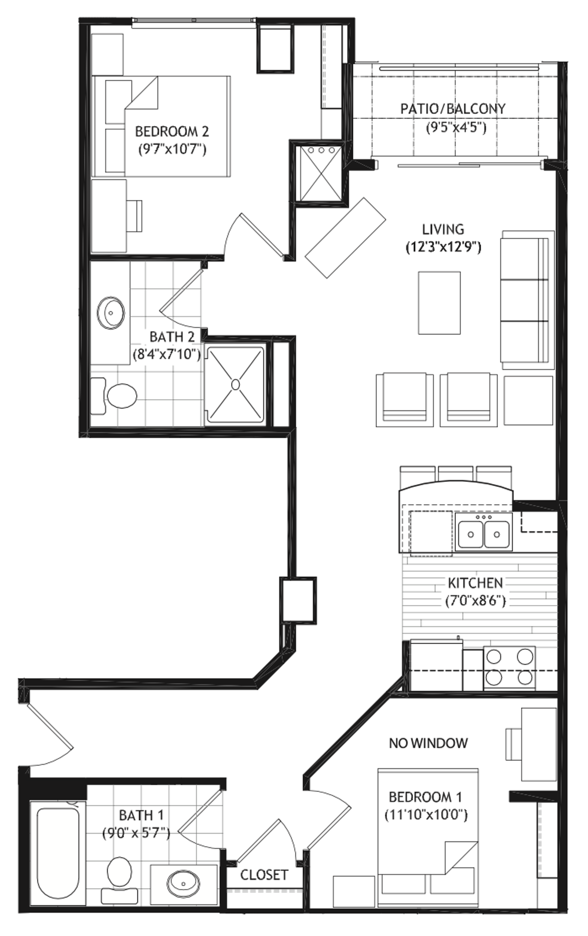 Madison Apartment: 1022 W. Johnson St