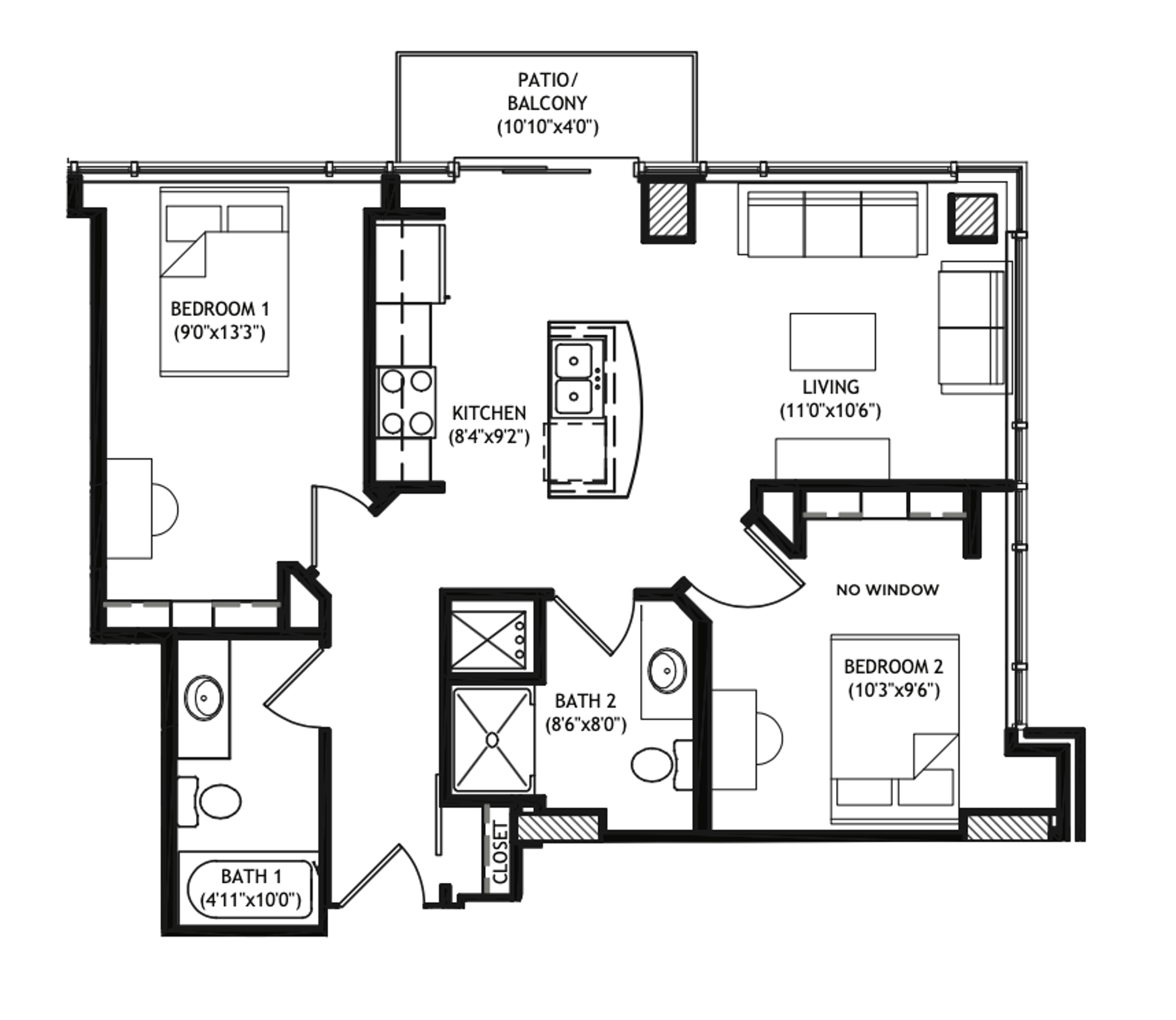 Madison Apartment: 1001 University Avenue