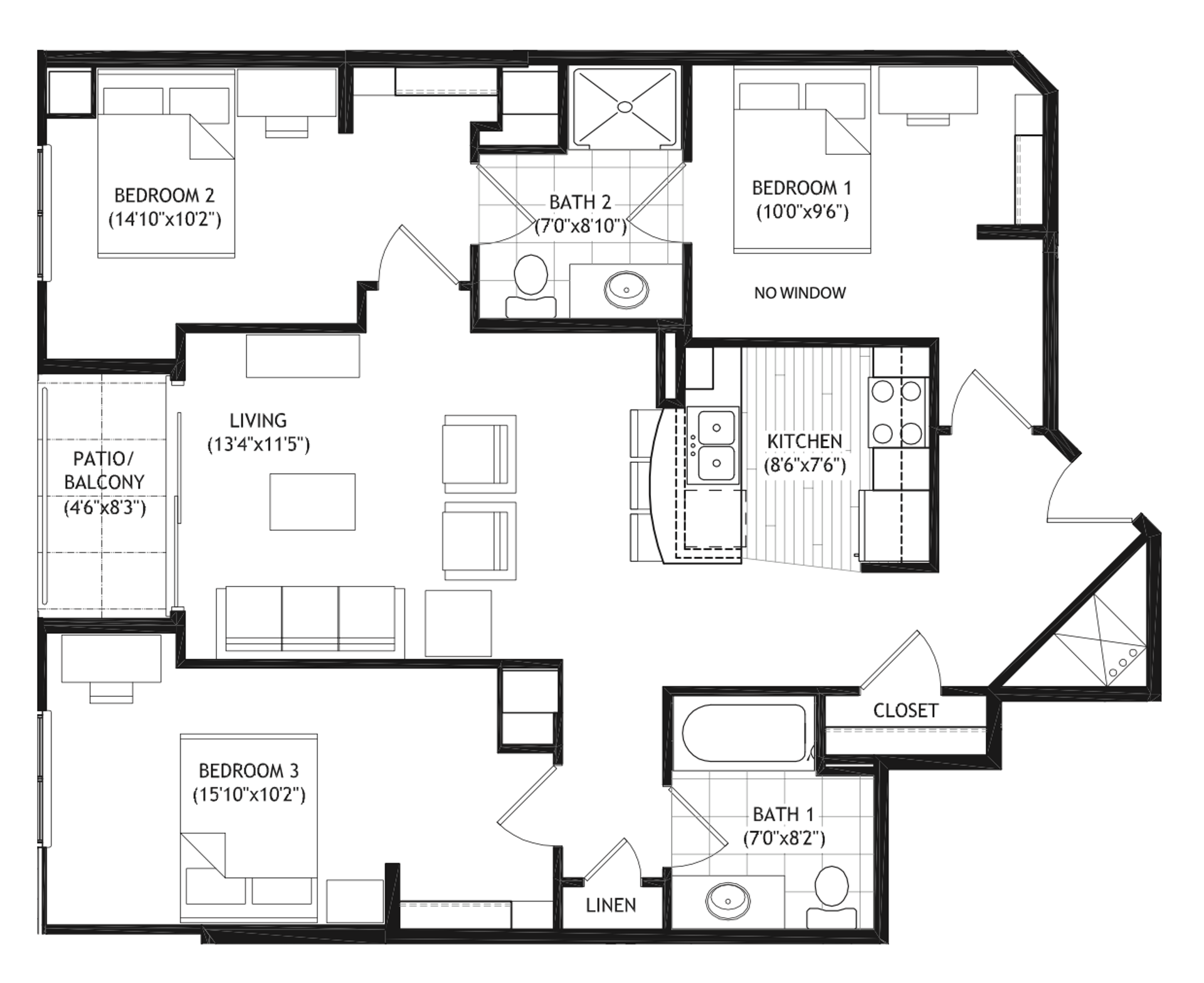 Madison Apartment: 1022 W. Johnson St