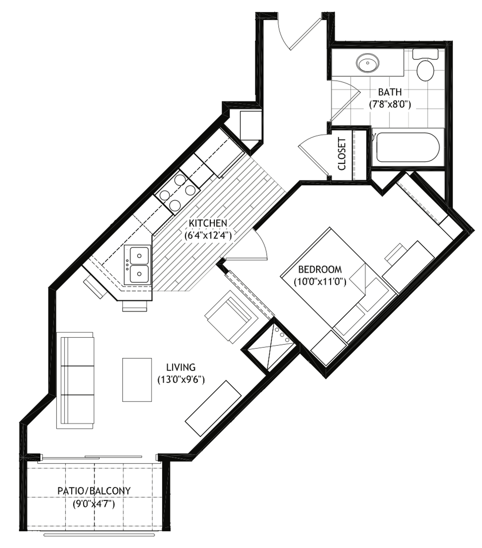 Madison Apartment: 1022 W. Johnson St