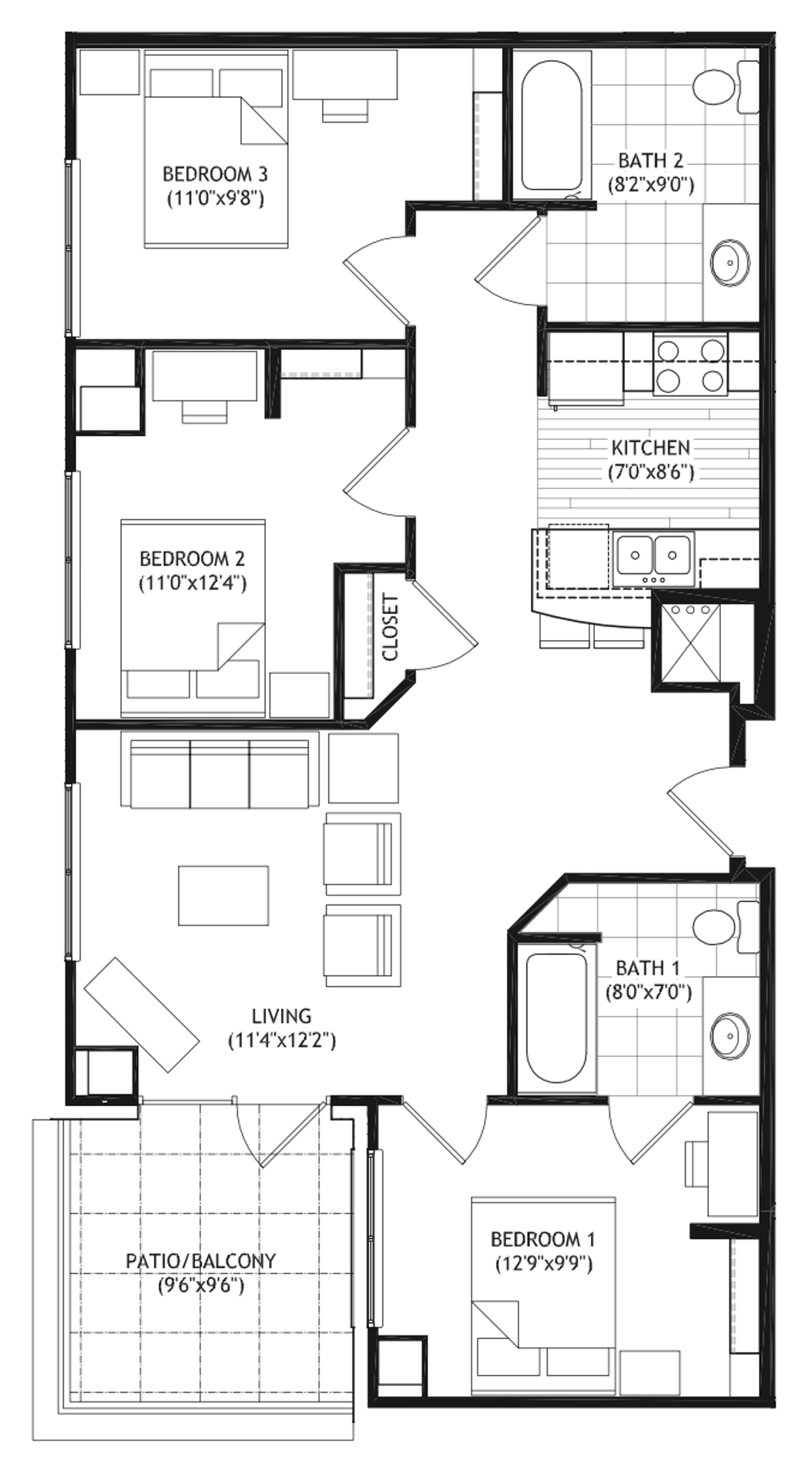 Madison Apartment: 1022 W. Johnson St