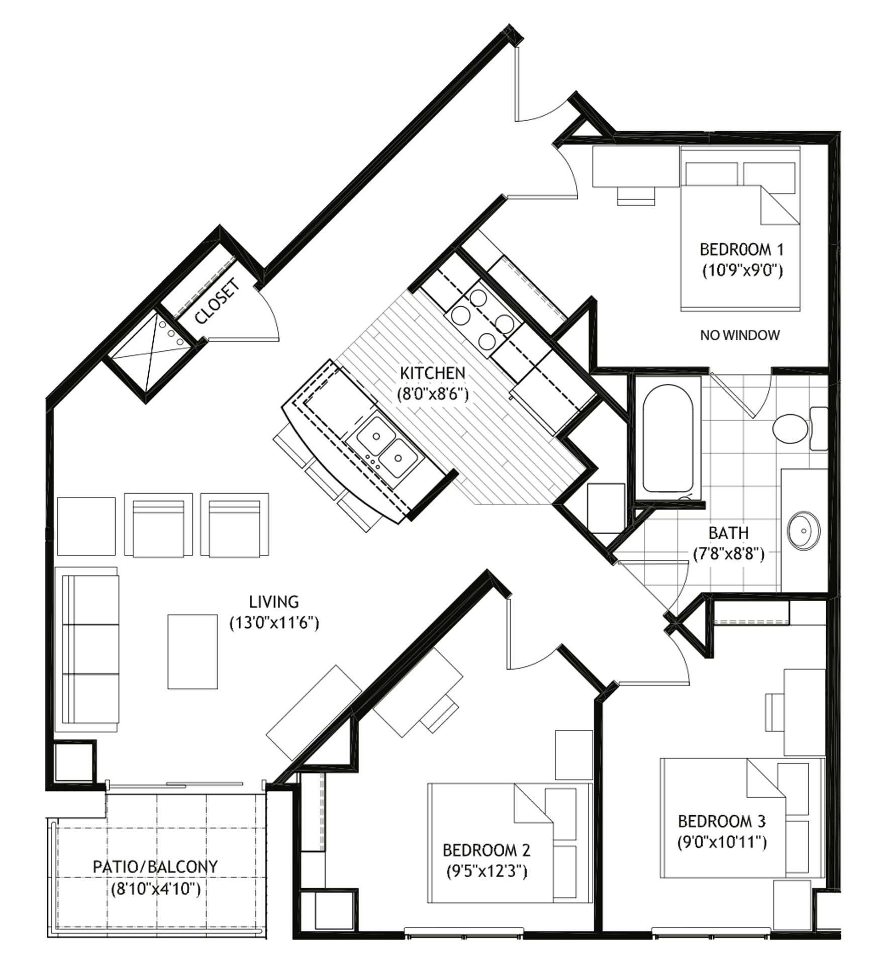 Madison Apartment: 1022 W. Johnson St