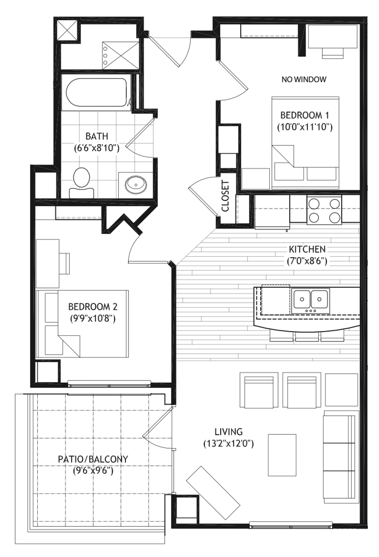 Madison Apartment: 1022 W. Johnson St