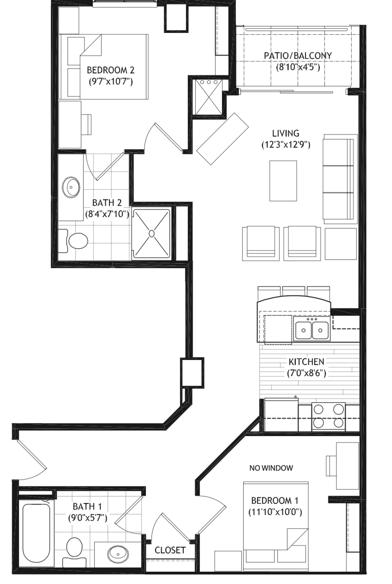 Madison Apartment: 1022 W. Johnson St