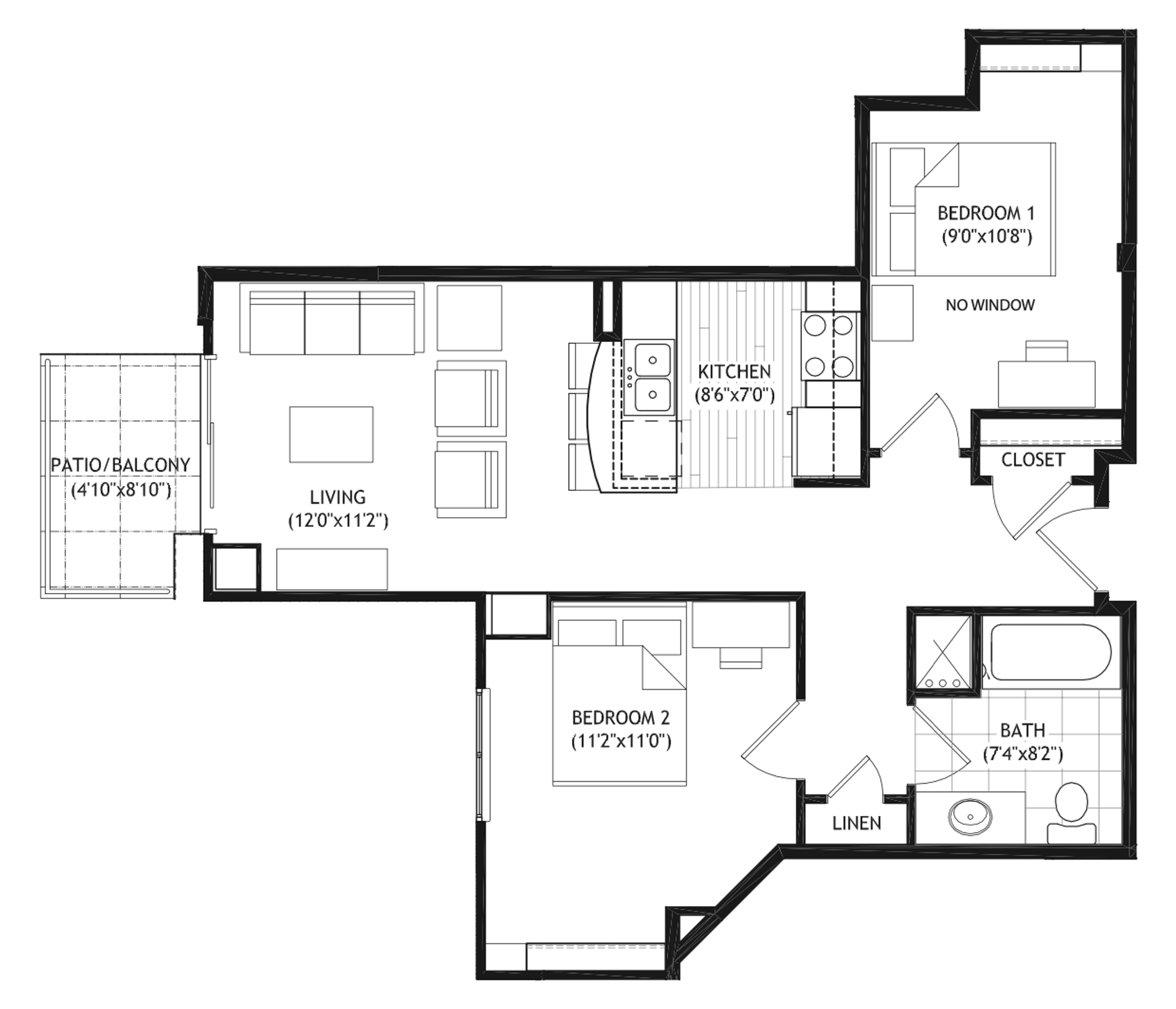 Madison Apartment: 1022 W. Johnson St