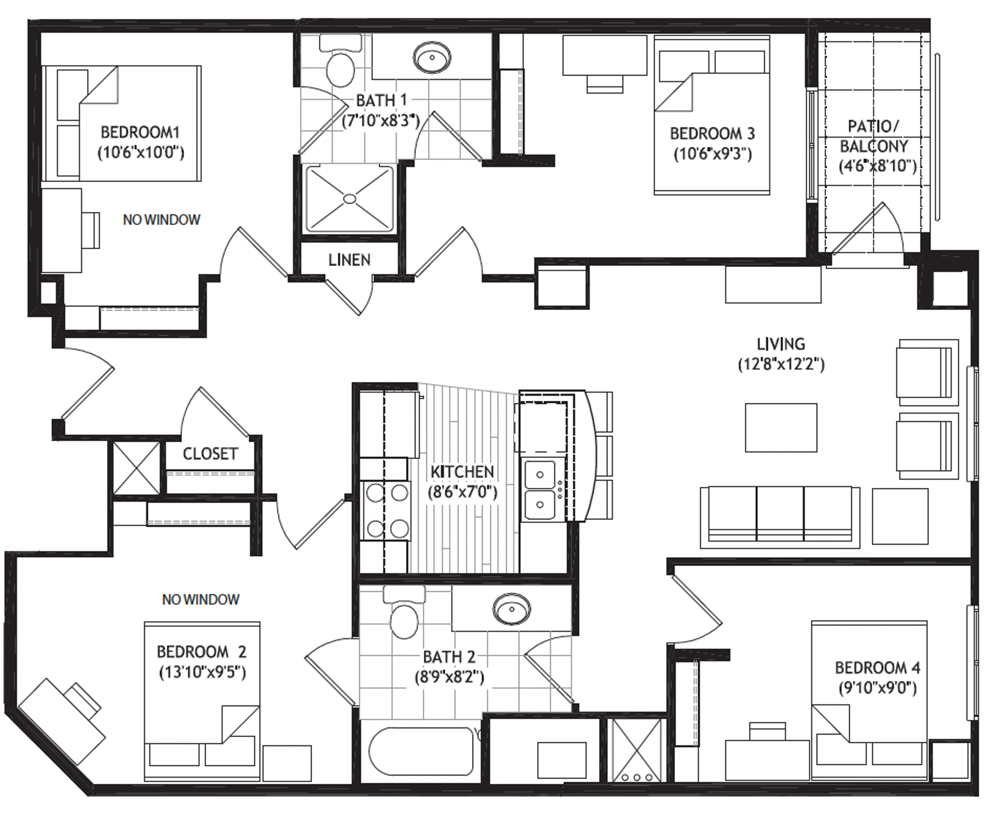 Madison Apartment: 1022 W. Johnson St