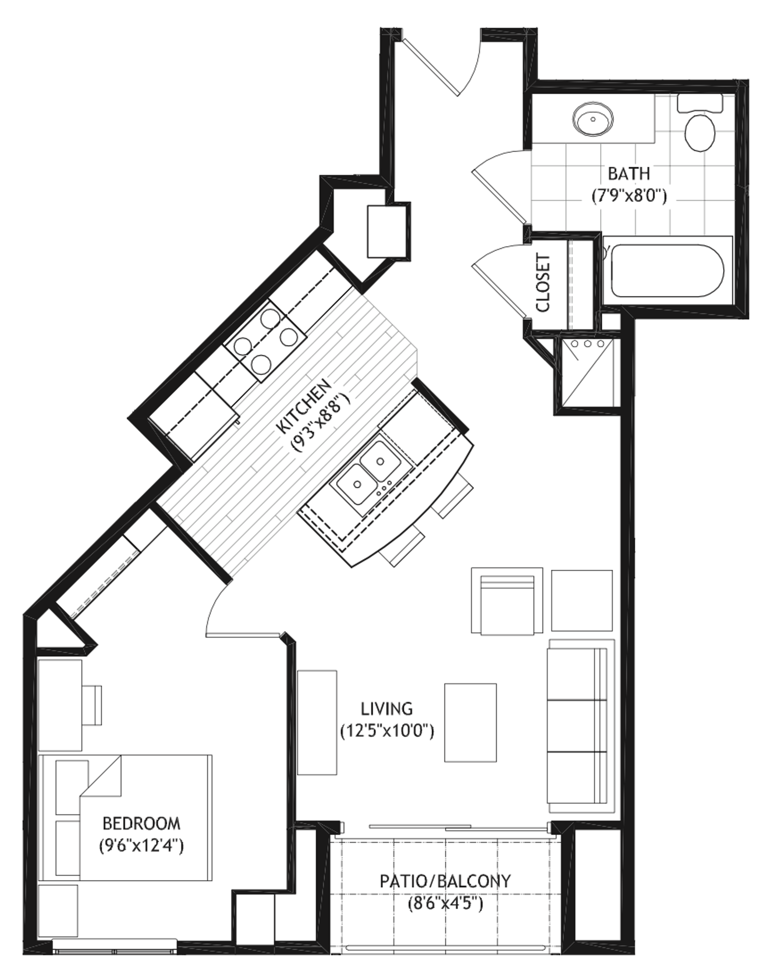 Madison Apartment: 1022 W. Johnson St