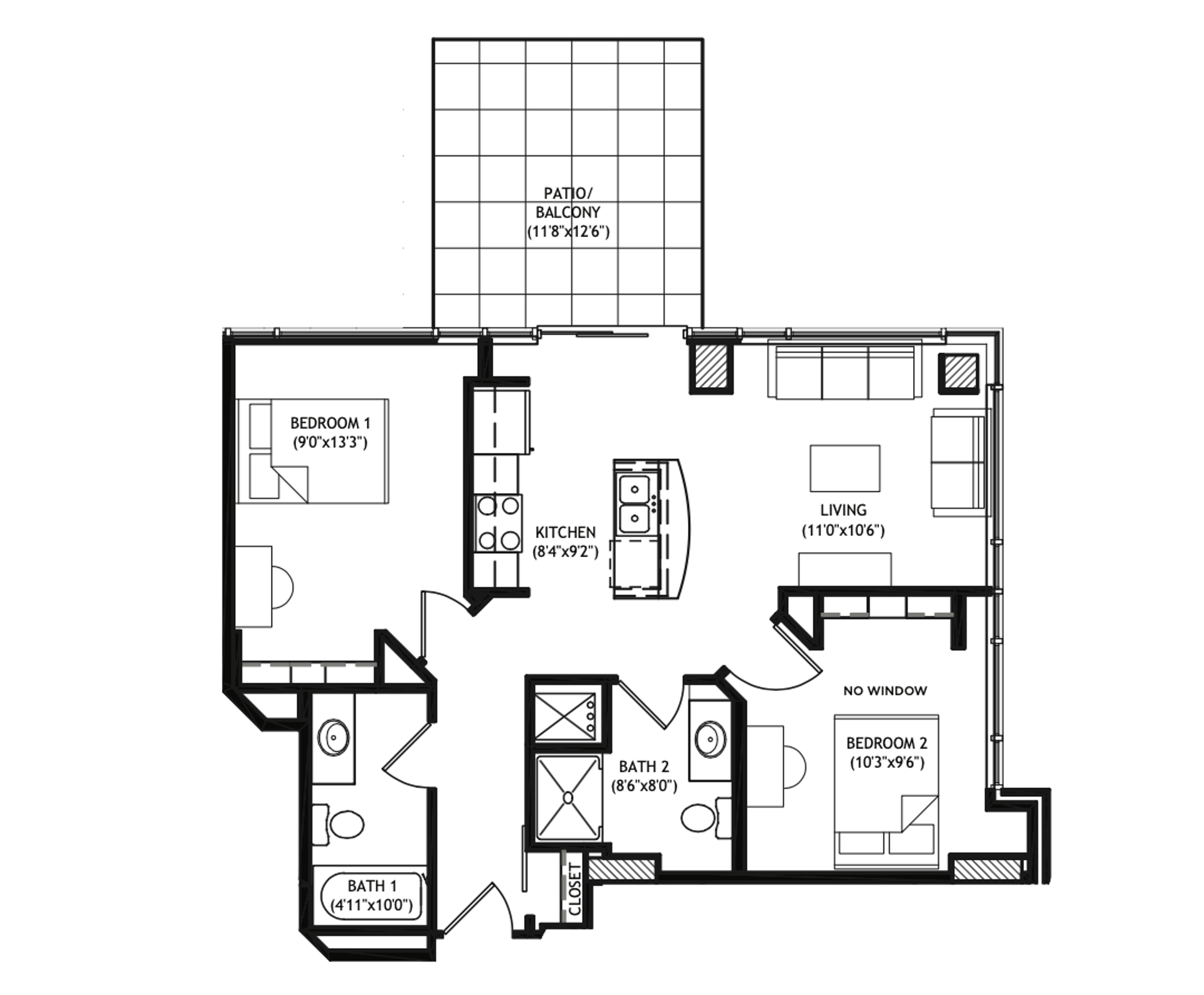 Madison Apartment: 1001 University Avenue