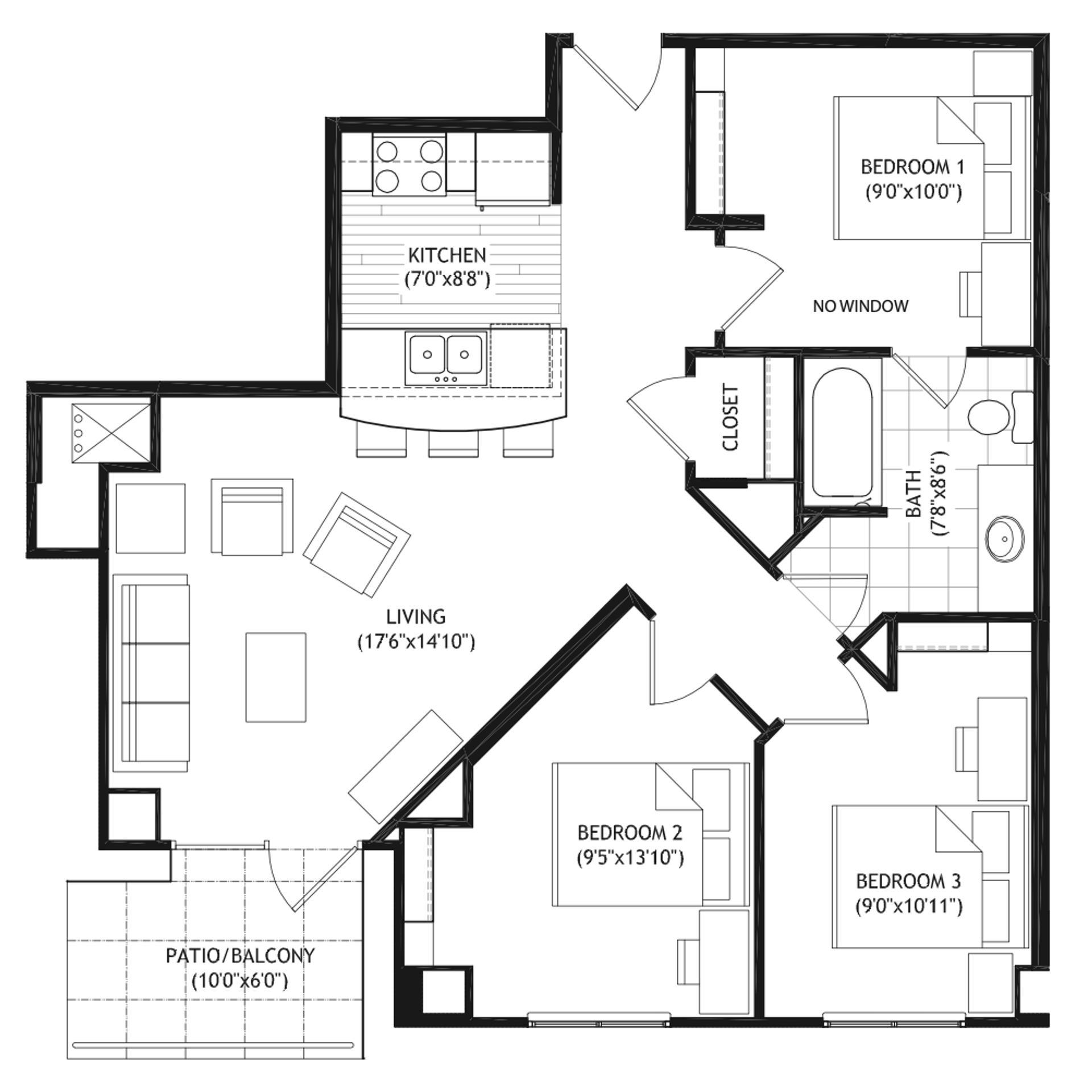 Madison Apartment: 1022 W. Johnson St