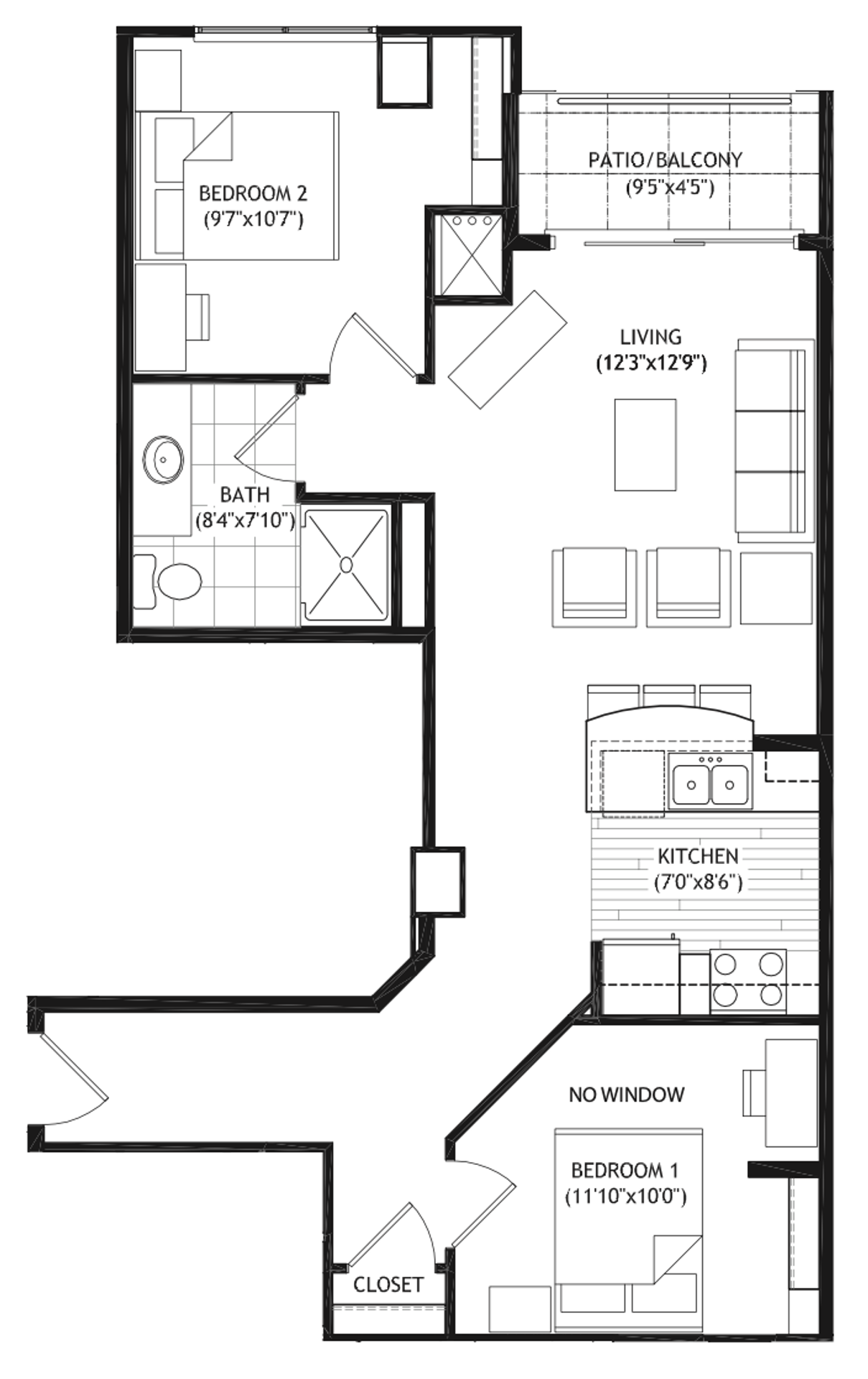 Madison Apartment: 1022 W. Johnson St