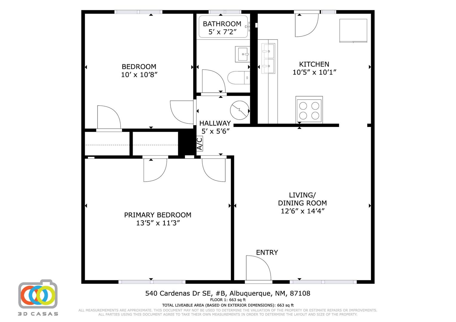 Albuquerque Apartment: 536 Cardenas Dr SE