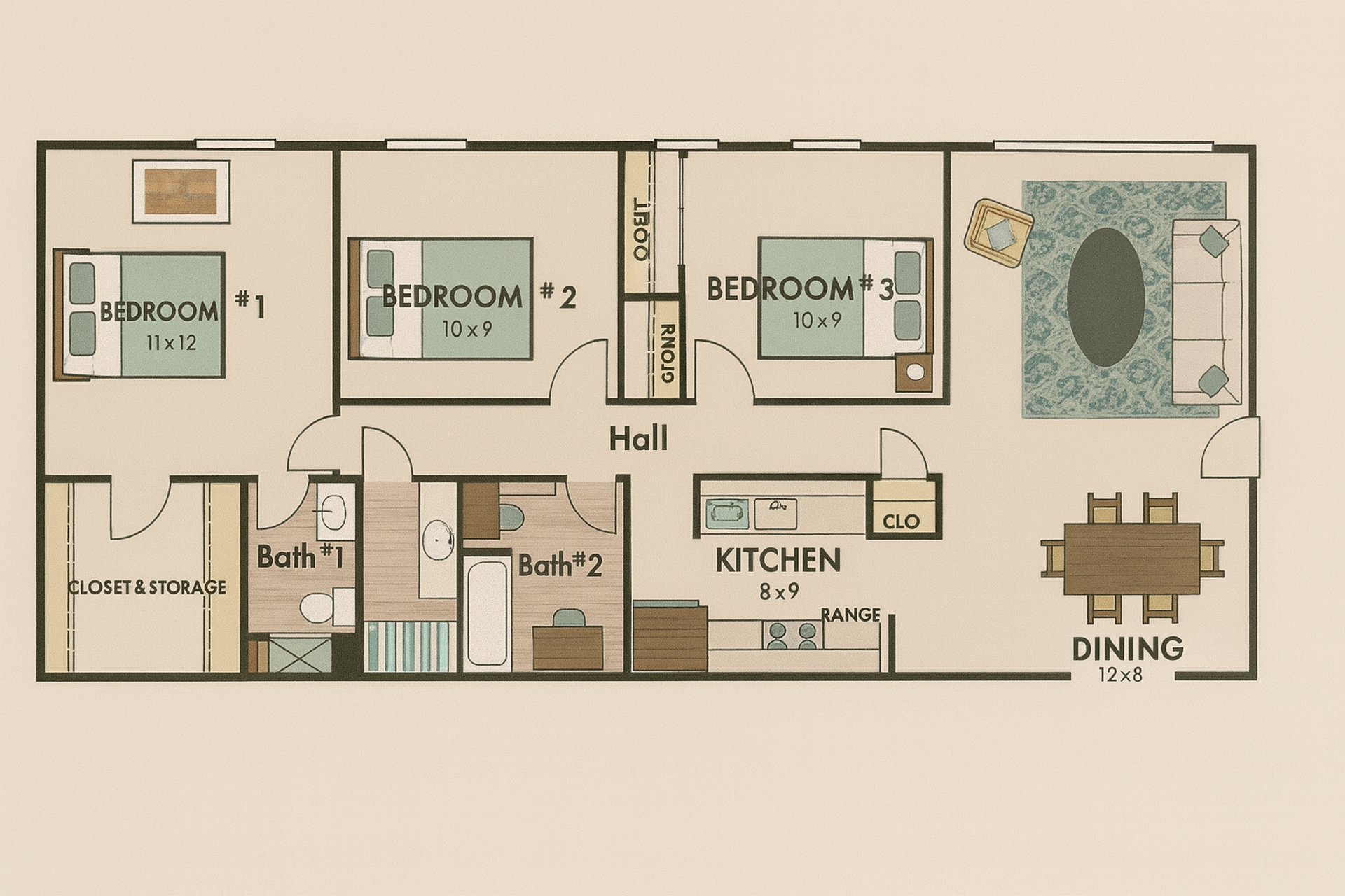 Mobile Apartment: 651 Azalea Rd