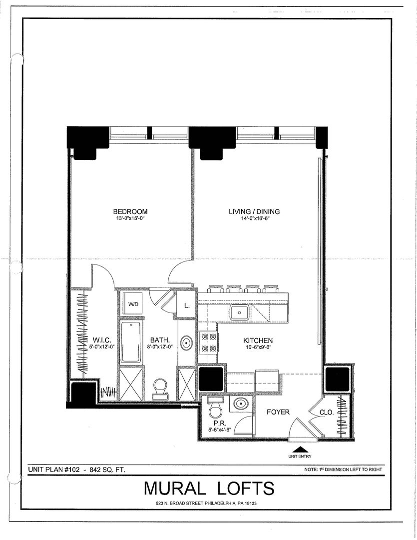 Philadelphia Apartment: 523 N Broad Street