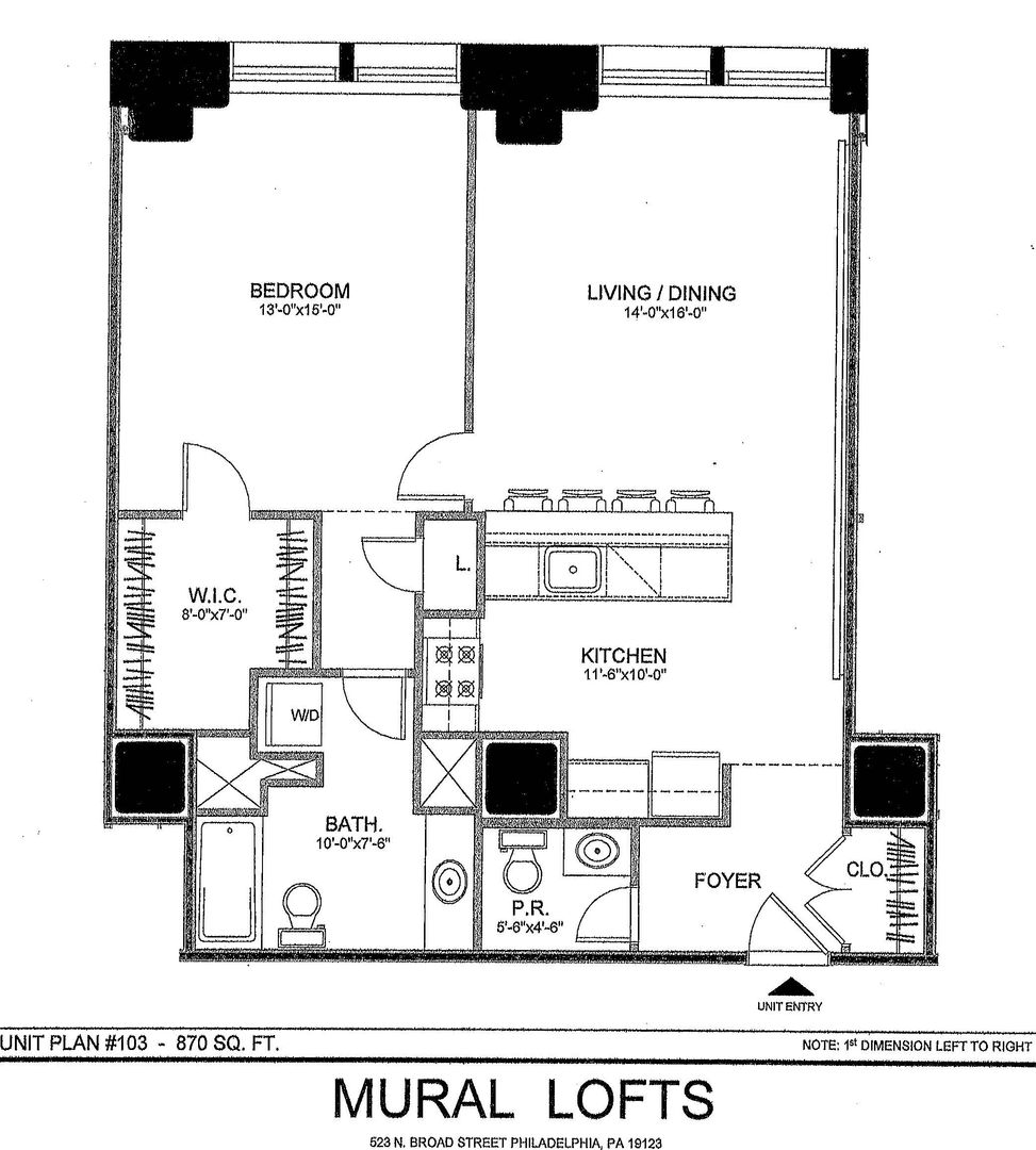 Philadelphia Apartment: 523 N Broad Street