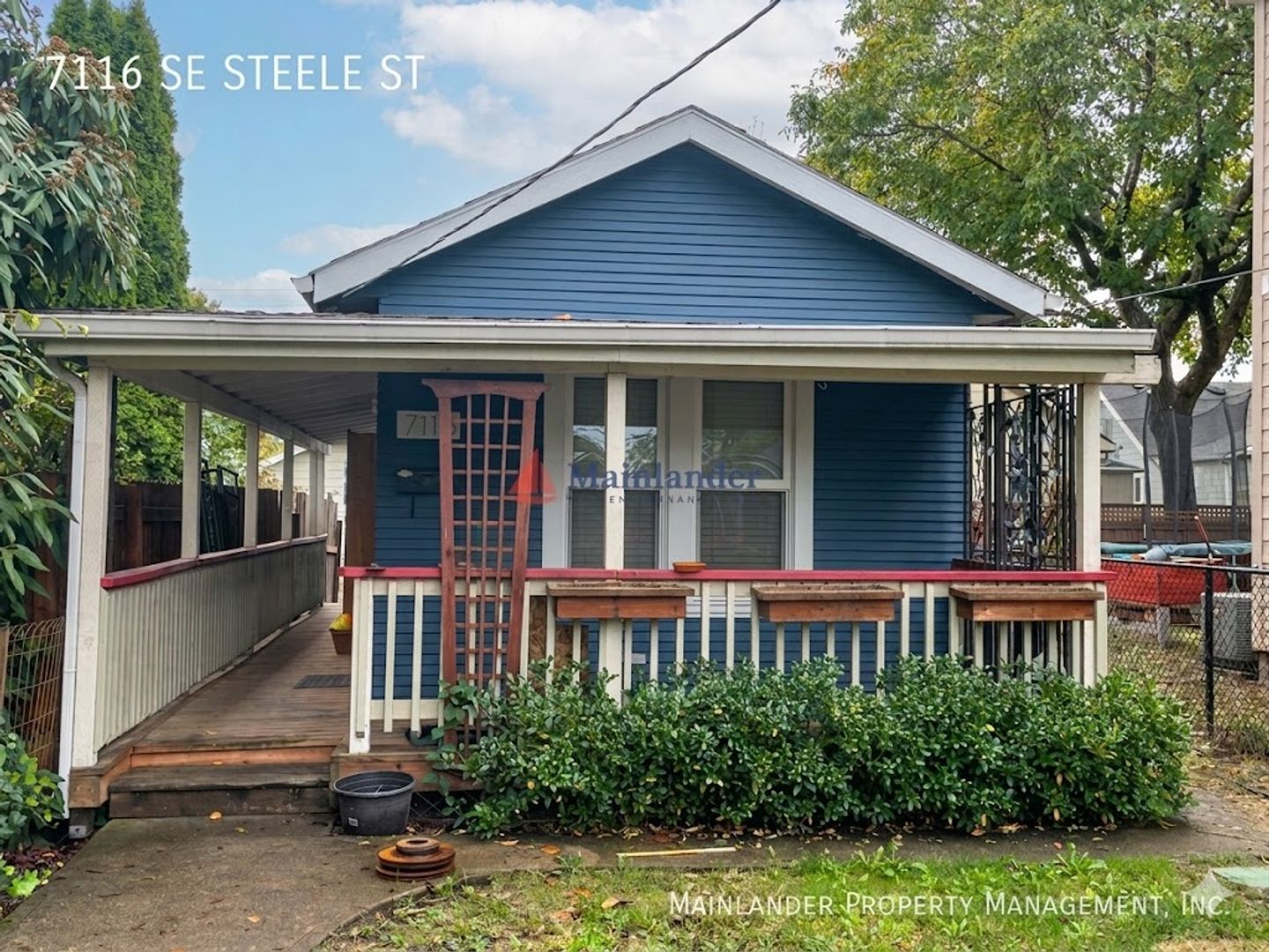PORTLAND House: 7116 SE STEELE ST