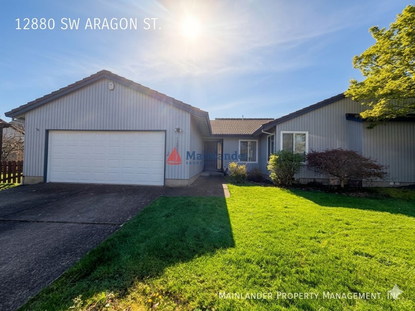 BEAVERTON House: 12880 SW ARAGON ST.