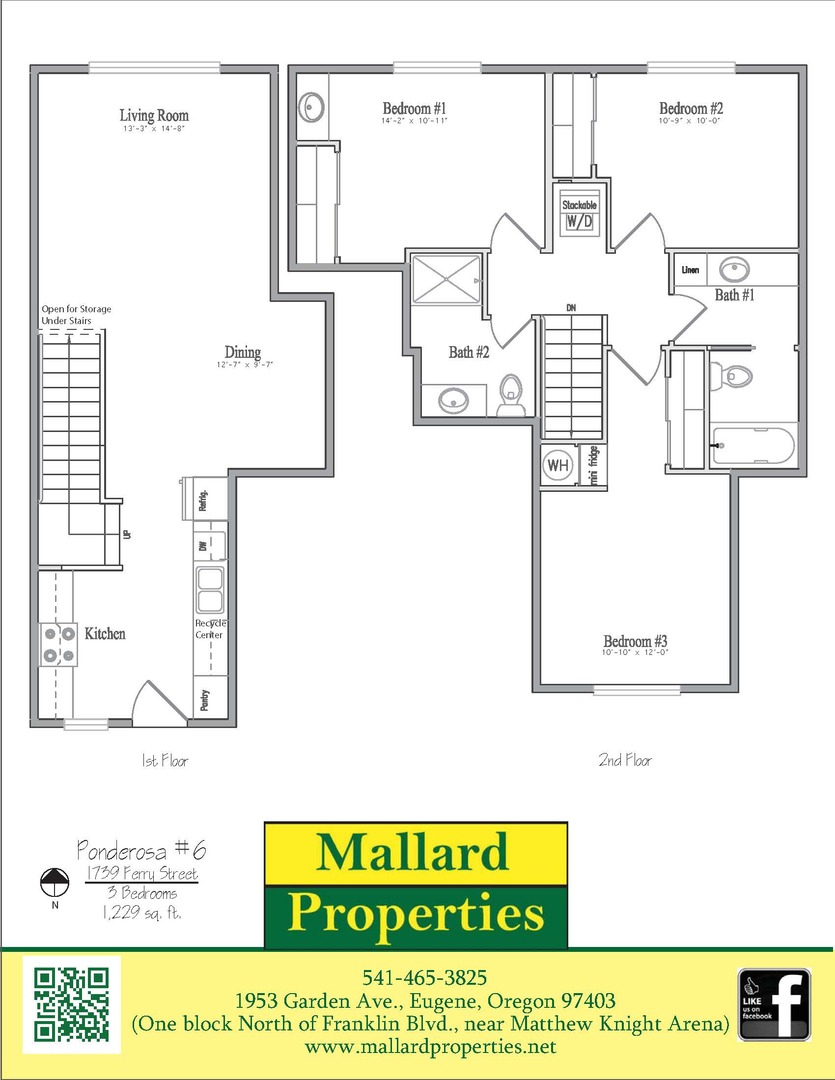 Eugene Apartment: 1739 Ferry St. #1-10