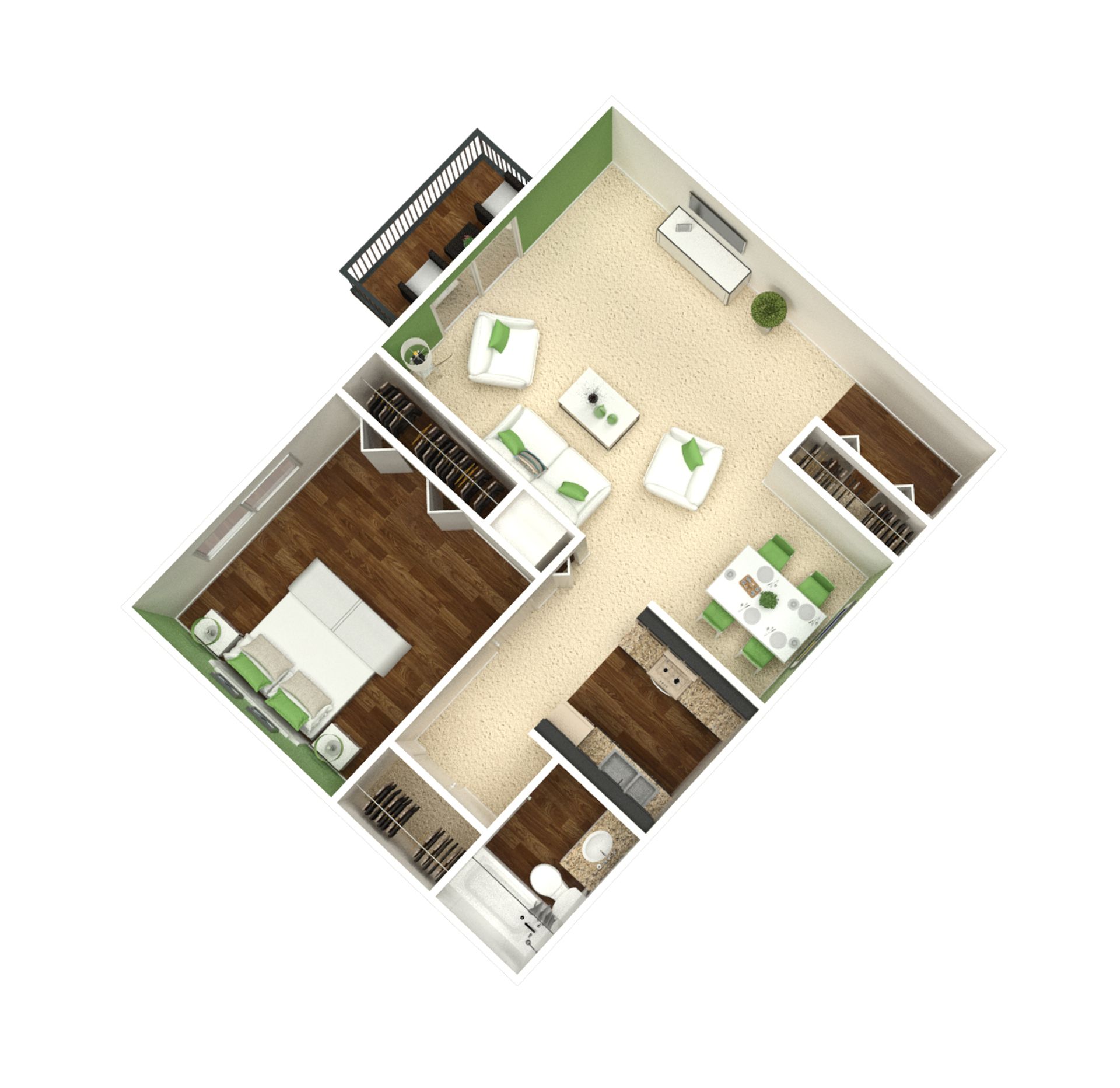 Louisville Apartment: 6817 Brooklawn Drive