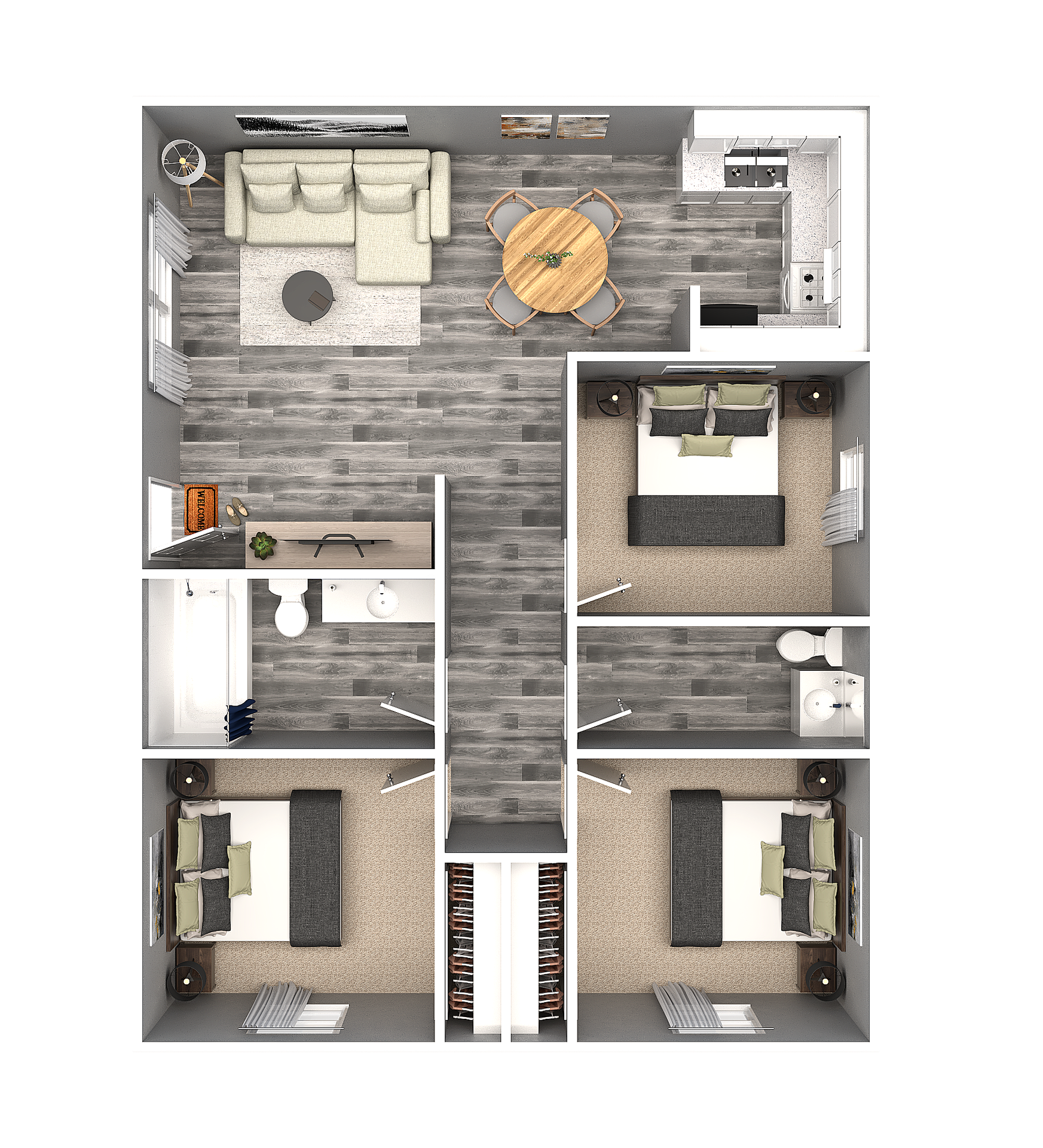 Columbus Apartment: 1900 Sunny Ct