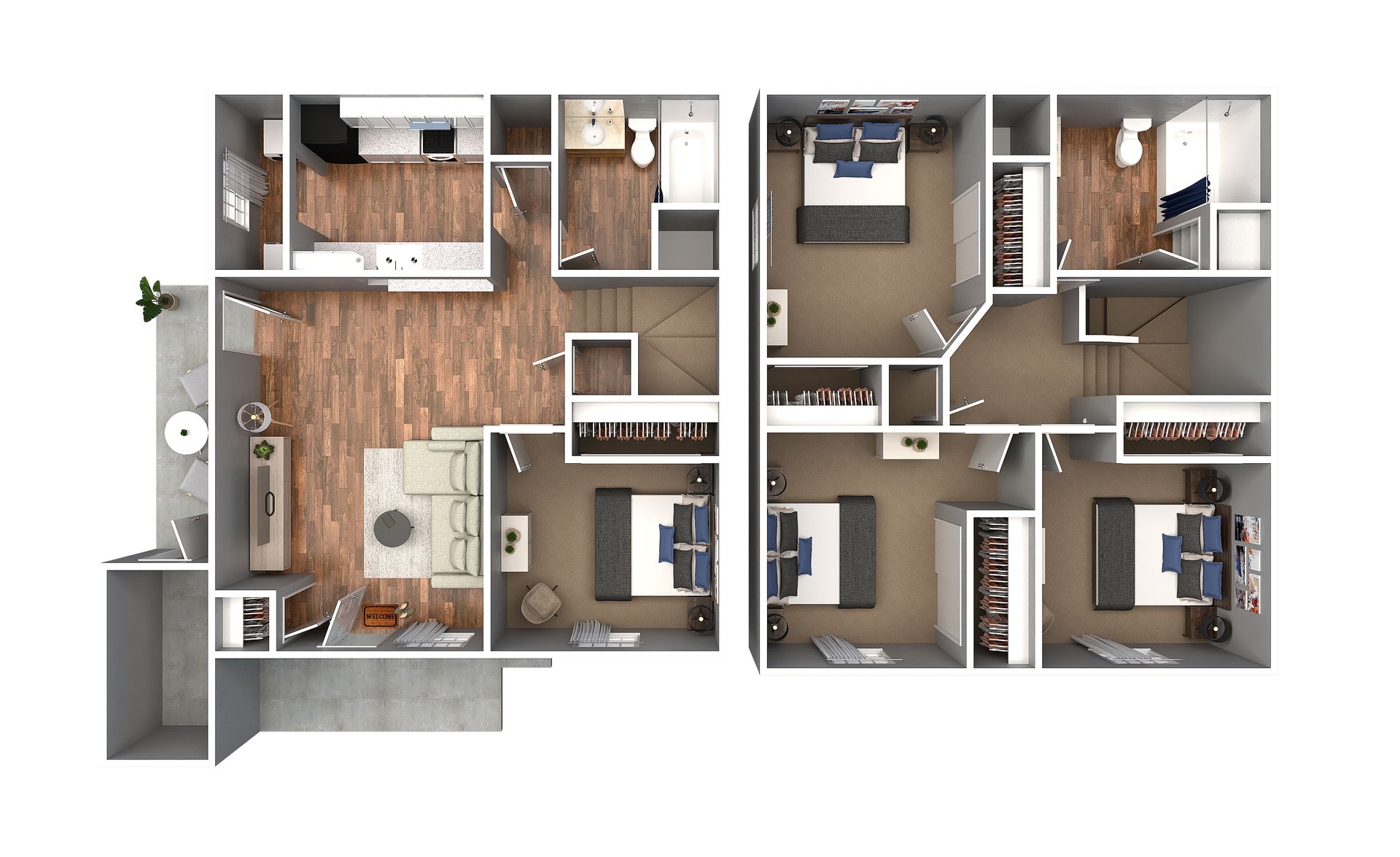 Indianapolis Apartment: 8016 Louisville Dr