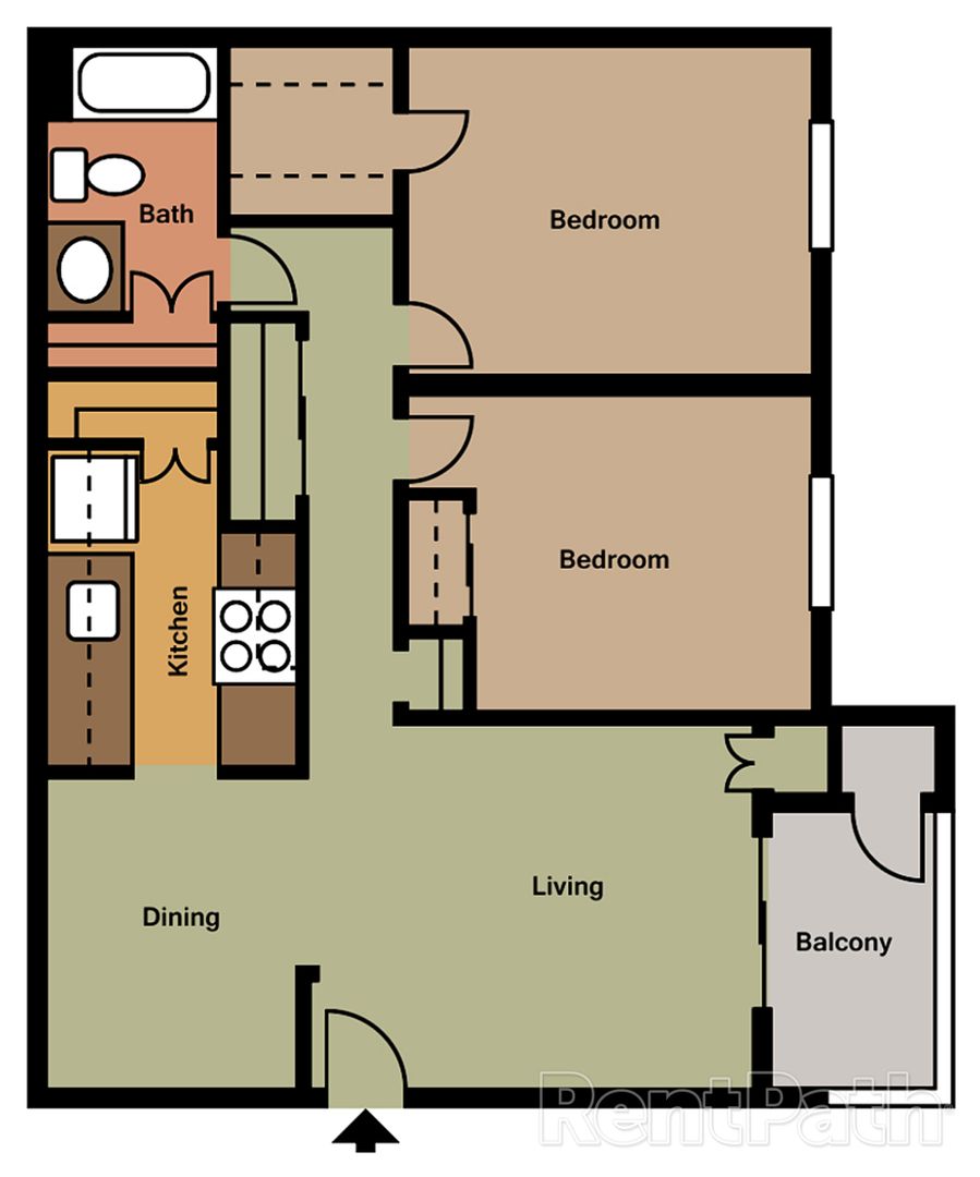 Dunbar Apartment: 700 Roxalana Hills Drive