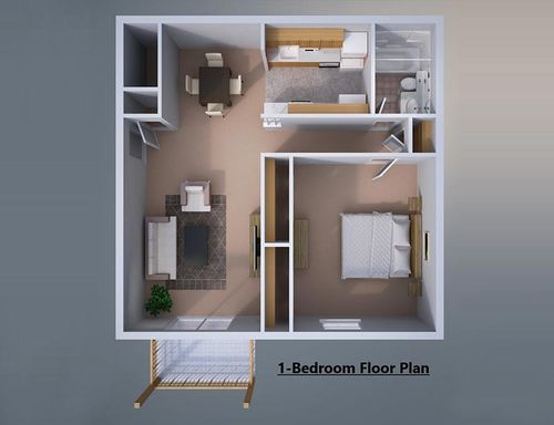 One Bedroom Signature Style Apartment on the Third Floor – photo 1