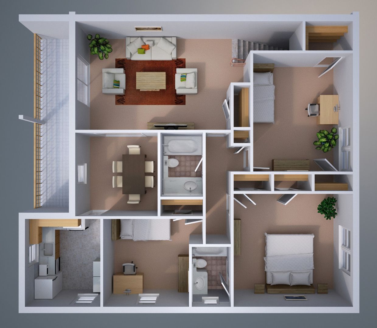 Lancaster Apartment: 1415 Spencer Avenue